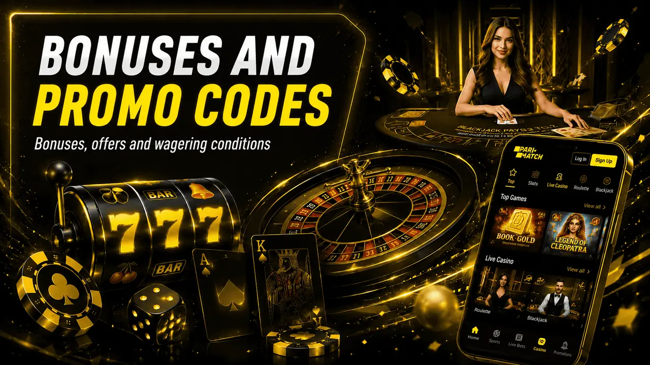 Bonuses and promo codes Parimatch Uzbekistan